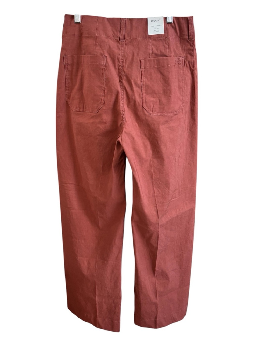 Maeve The Colette Full Length Wide Leg Pants in Cinnamon Size 29. NWT FLAW - Picture 7 of 15